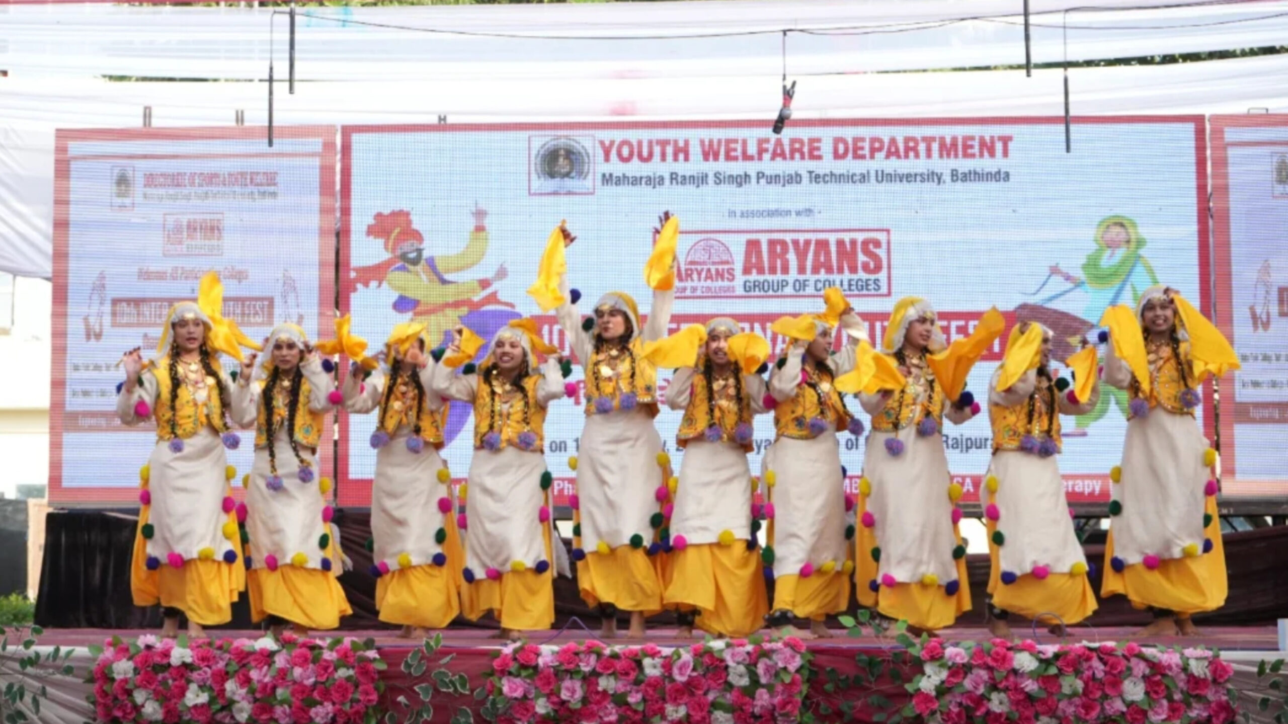 Aryans Group Hosts Vibrant Inter-Zonal Youth Festival; MRSPTU Main Campus Emerges Overall Champion
