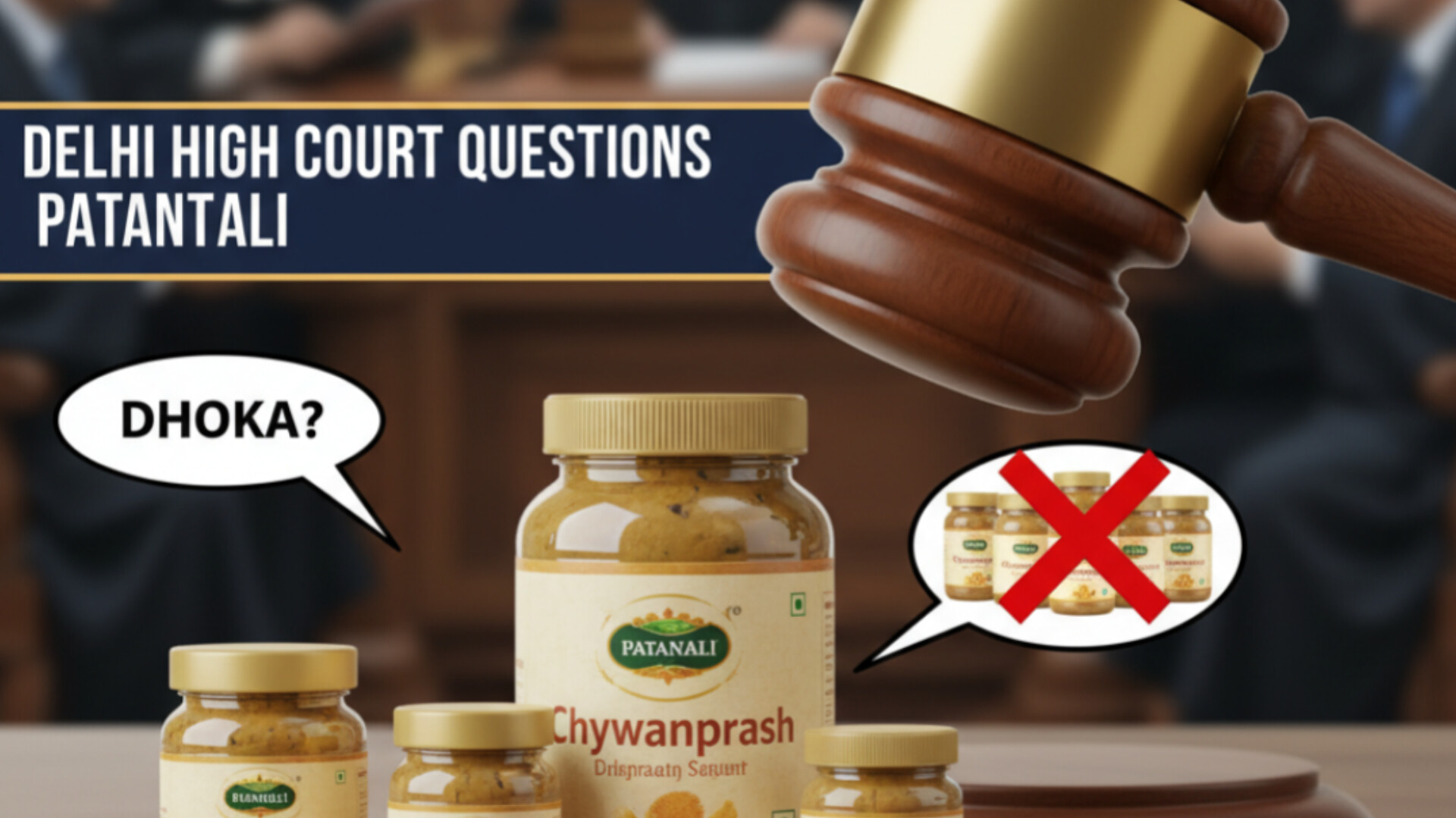 Delhi High Court Questions Patanjali Over Ad Calling Other Chyawanprash Brands ‘Dhoka’