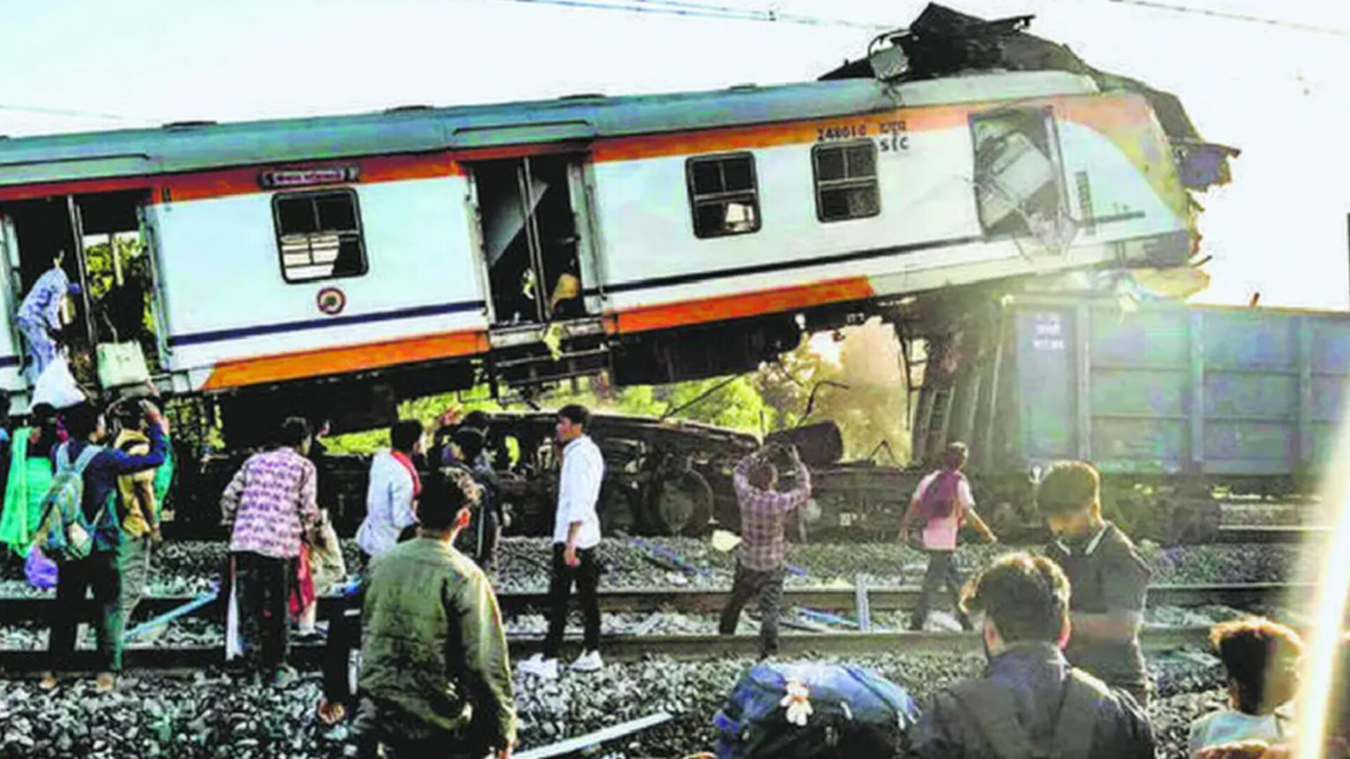 FIR Filed Against Unknown Person in Bilaspur Train Collision That Claimed 11 Lives